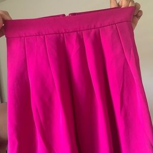 The cutest JCrew hot pink tennis skirt